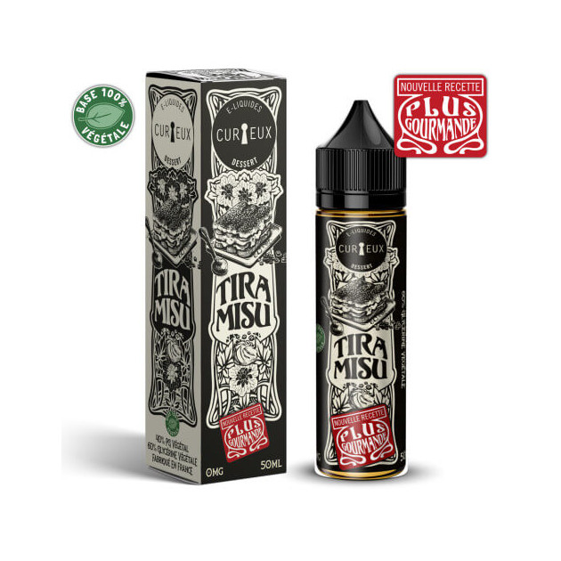 Tiramisu 50mL - Curieux e-liquides