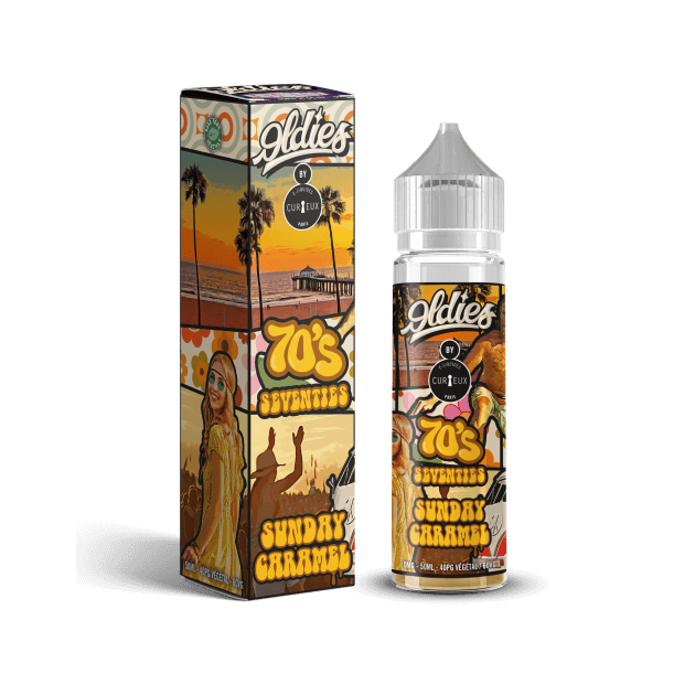 Seventies - 70's 50 ml - Curieux e-liquides