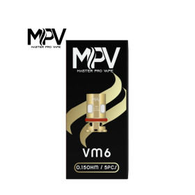 Résistances Serie VM (Pack de 5) - MPV - Compatible avec tous les clearomiseurs Voopoo