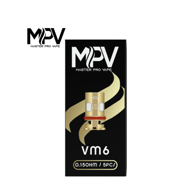 Résistances Serie VM (Pack de 5) - MPV - Compatible avec tous les clearomiseurs Voopoo
