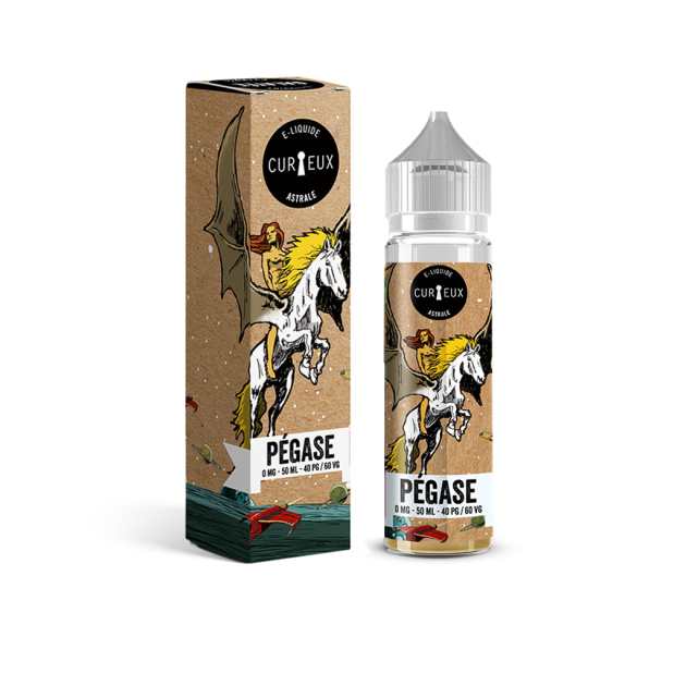Pégase 50 ml - Curieux e-liquides