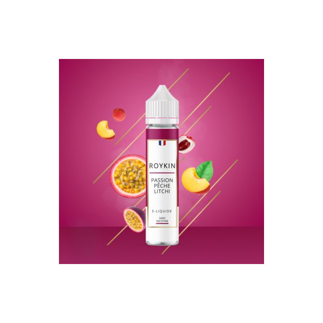 Passion Pêche Litchi 50mL - Roykin