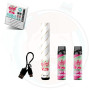 Starter Kit Blanc avec 2 cartouches - Wpuff Pod - Liquideo
