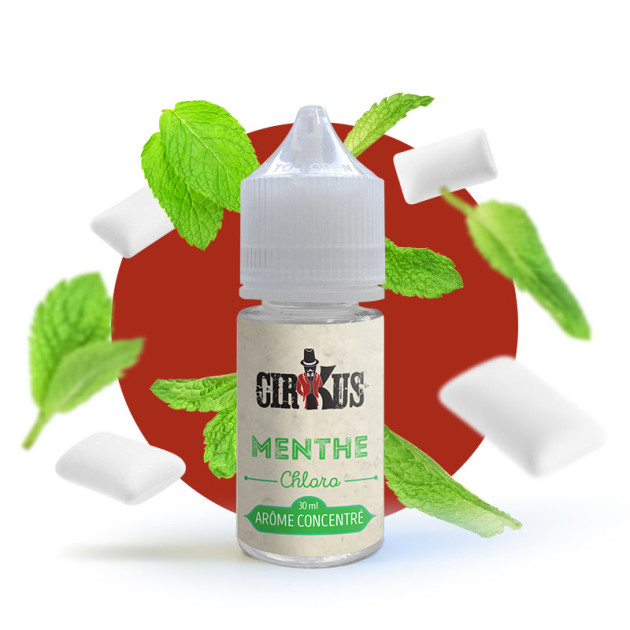 Menthe Chlorophylle Arôme Concentré 30mL - VDLV Cirkus