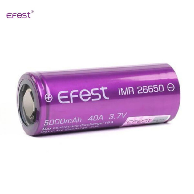 Accu Efest IMR 26650 - 4200 mah (50 A)