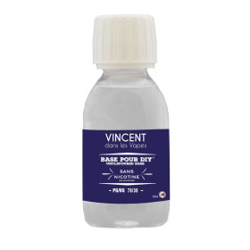 Base PG VG 125 ml VDLV Sans nicotine