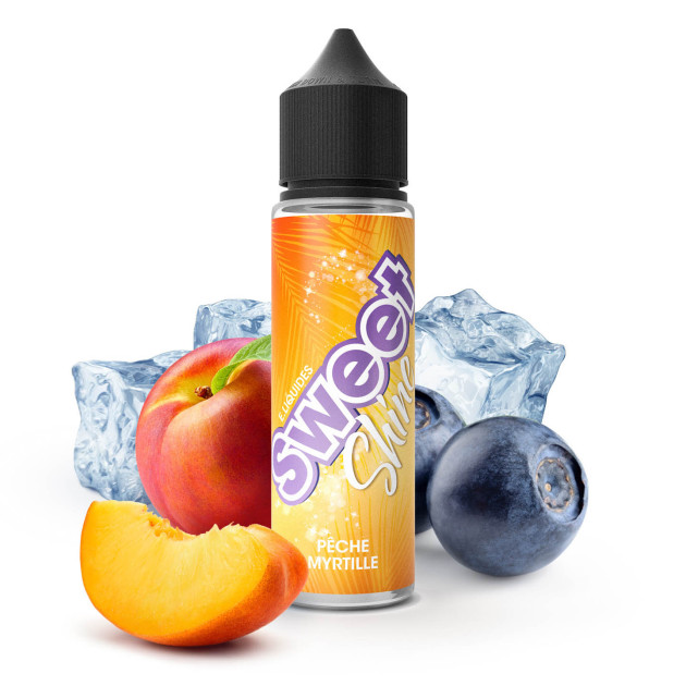 Pêche Myrtille 50 ml - Sweet Shine - Cookin'Cloud
