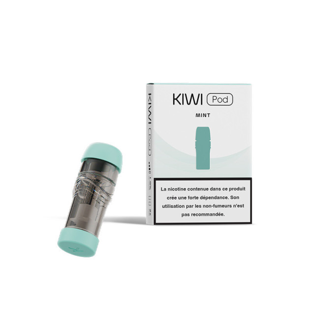 Cartouches pré-remplies pour Kiwi 1 et 2 (pack de 2)  - Kiwi Vapor