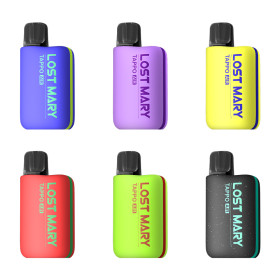 Kit Tappo Air Puff rechargeable (0, 10 ou 20mg/mL) - Lost Mary