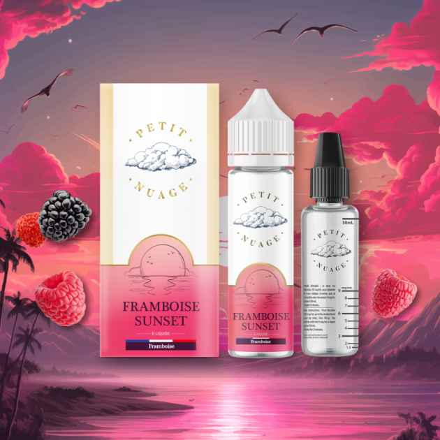 Framboise Sunset - 60 ml - Petit Nuage