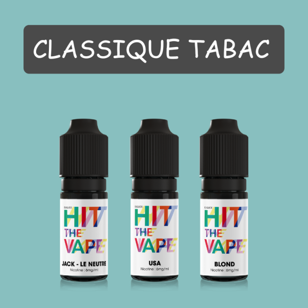 Pack de 3 liquides Hit The Vape