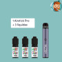 Pack Minute : Airstick Pro + 3 liquides
