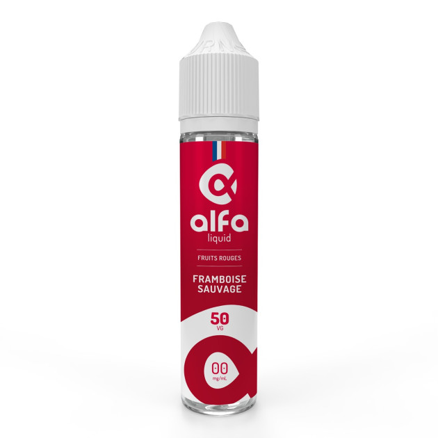 Framboise Sauvage 50 ml 0mg - Alfaliquid