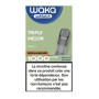 Triple melon SoMatch Mini Pod 9,9mg/ml (0,9%) - version 1000 puffs - Waka