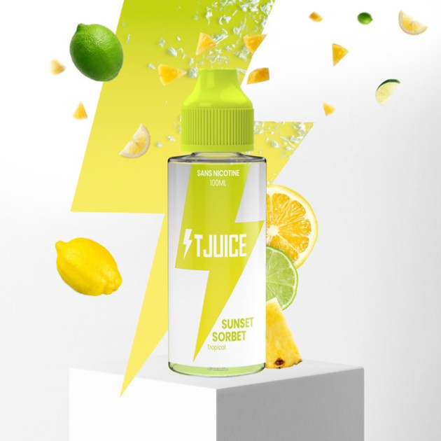 Sunset Sorbet 100 ml - TJuice New Collection