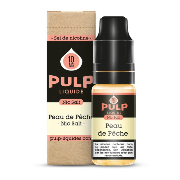 Peau de Pêche Sel de Nicotine - Pulp