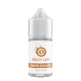 Crème Caramel Arôme Concentré 30mL - Crazy Labs
