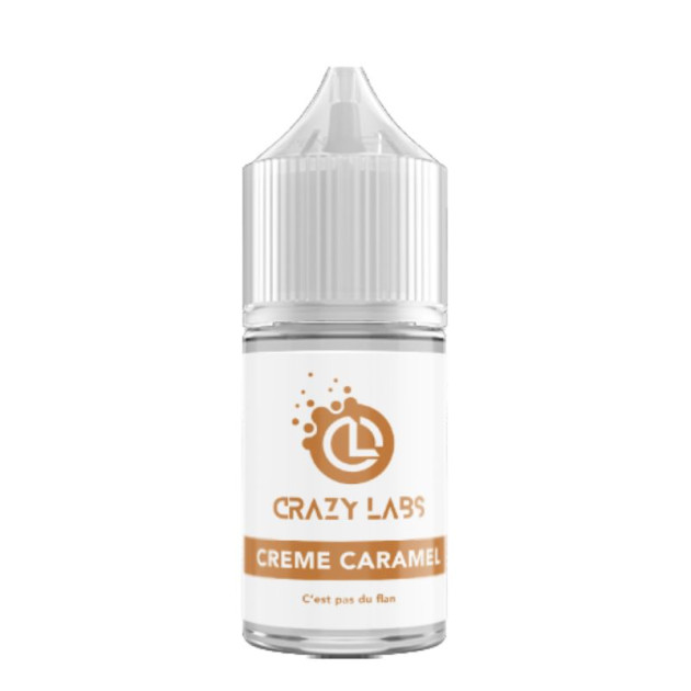 Crème Caramel Arôme Concentré 30mL - Crazy Labs
