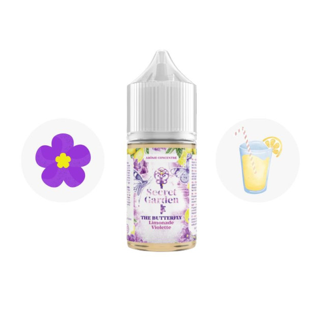 Butterfly Arôme Concentré 30mL - Secret Garden