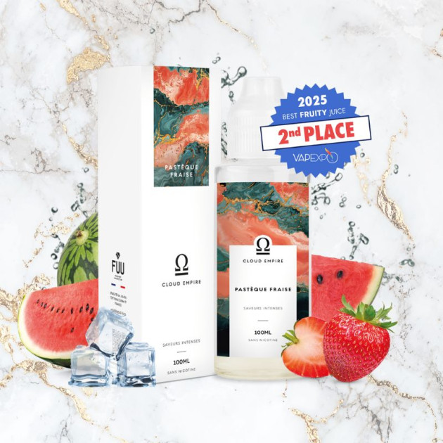 Pastèque Fraise 100mL - Cloud Empire - The Fuu