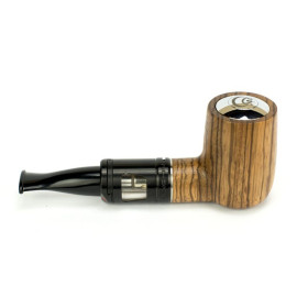 E pipe Billiard Zébrano - Creavap