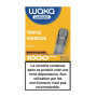 Triple melon SoMatch Mini Pod 9,9mg/ml (0,9%) - version 1000 puffs - Waka