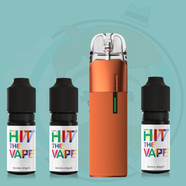 Pack Nomade - 1 kit Luxe Q2 + 3 liquides au choix