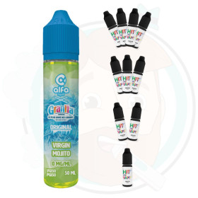 Virgin Mojito 50 ml avec booster(s) de nicotine - Granita par Alfaliquid