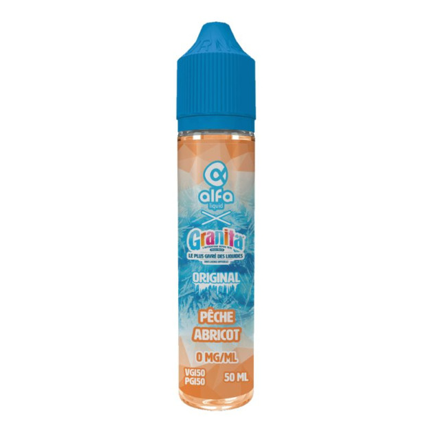 Pêche Abricot 50 ml - Granita par Alfaliquid