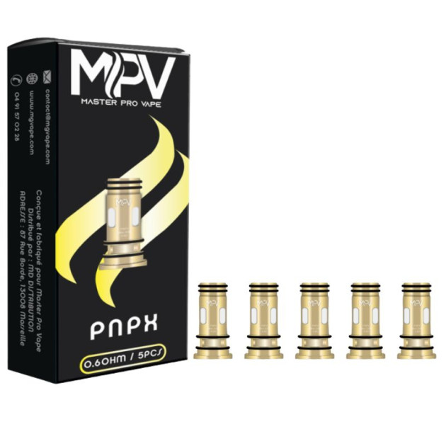 Résistances Serie PnP X - MPV - Compatible avec tous les clearomiseurs Voopoo X