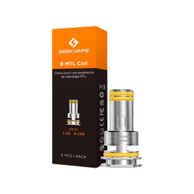 Résistances B Series MTL pour Z Nano MTL (pack de 5) - Geekvape