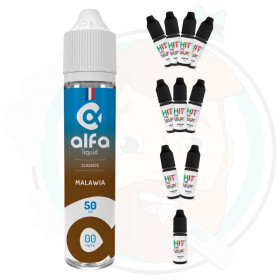 Malawia 50 ml avec booster(s) - Alfaliquid