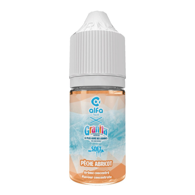 Pêche Abricot Soft arôme concentré 30 ml - Alfaliquid - Granita