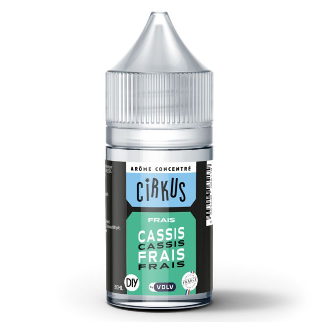 Cassis Frais Arôme Concentré 30mL - VDLV Cirkus