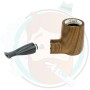 E pipe Billiard Noyer - Creavap