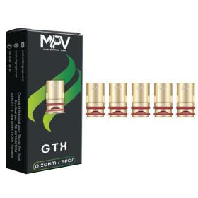 Résistances GTX (pack de 5) - MPV - Compatible Vaporesso