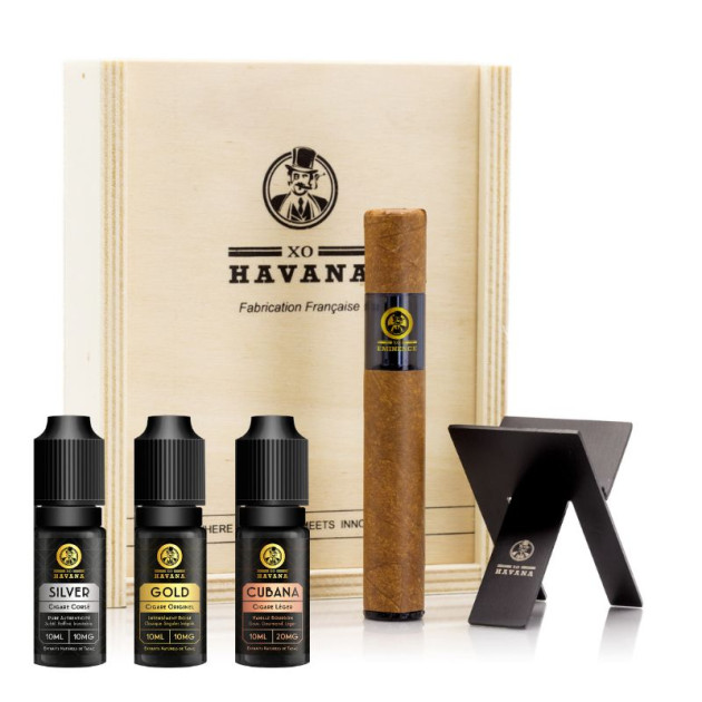 Coffret Découverte Eminence + 3 E-liquides - XO Havana