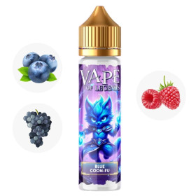 Blue Coon (Myrtille - Framboise - Raisin) 50mL - Vape of Legends