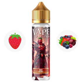 Red Fury (Fraise - Fruits Rouges) 50mL - Vape of Legends