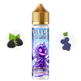 Crazy Berry (Cassis - Mûre) 50mL - Vape of Legends