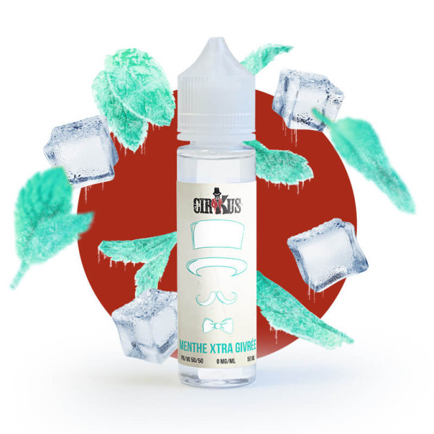 Menthe Xtra Givrée Cirkus (DLUO Dépassée) - Edition 50 ml