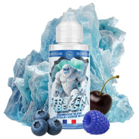 Framboise Bleue Myrtille Cerise Noire 100ml Frozen Beast - Secret's LAb
