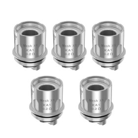 Lot de 5 résistances Mesh X1 Cerberus/Aero/shield Geekvape