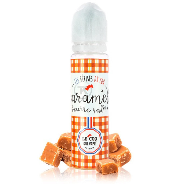 Caramel Beurre Salé 50 ml - Le Coq Qui Vape