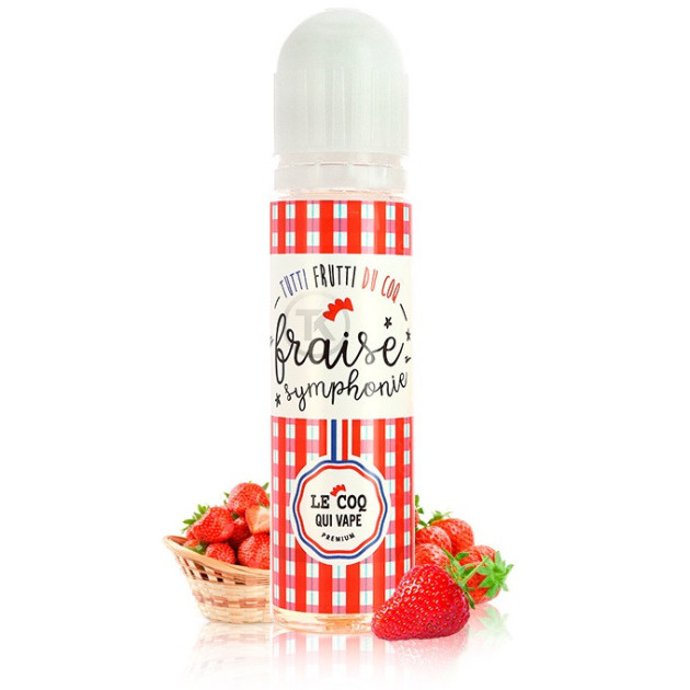 Fraise Symphonie 50 ml - Le Coq Qui Vape