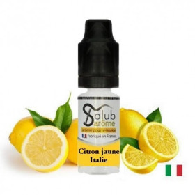 Citron Jaune Italie arôme concentré - Solubarome