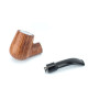 E Pipe Bent Rosewood - Creavap
