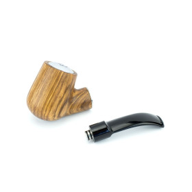 e pipe Bent Zébrano - Corps + stem - Créavap