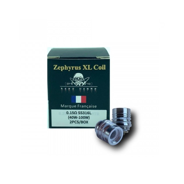Résistances Zephyrus XL (lot de 2)  - Dark Vapor