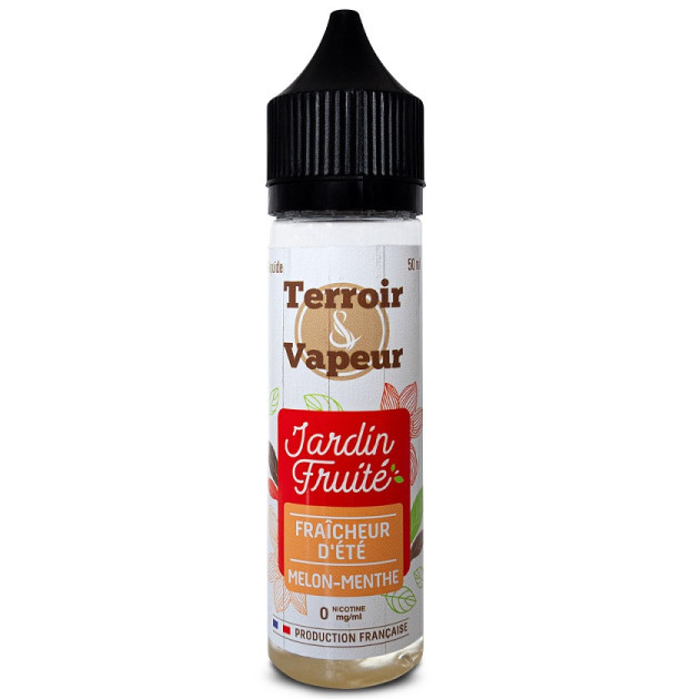 Fraîcheur d'été 50 ml - Melon Menthe - Terroir&Vapeur